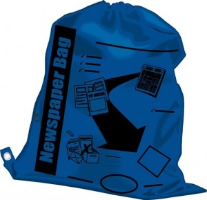 Blue (Newspaper) Bag