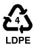LDPE - #4 Plastics Graphic