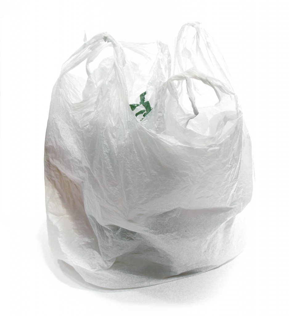 Open plastic bag