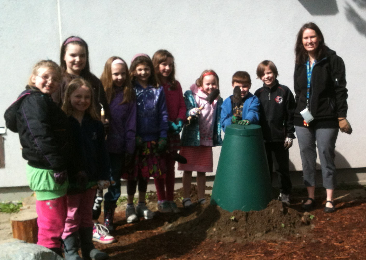 Harry Hooge Elementary School Garden & Solar Cone 2012